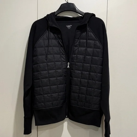 Old Navy Active Dynamic Fleece Black Jacket Women’s Sz XXL - Picture 1 of 6